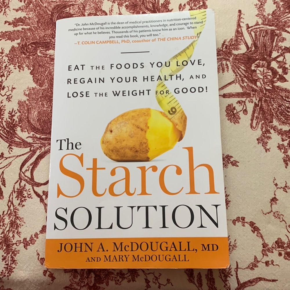 BOOK••• THE STARCH SOLUTION-J MC DOUGAL M.D. 348 pages PAPERBACK